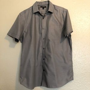 Banana republic grey L Men’s dress shirt